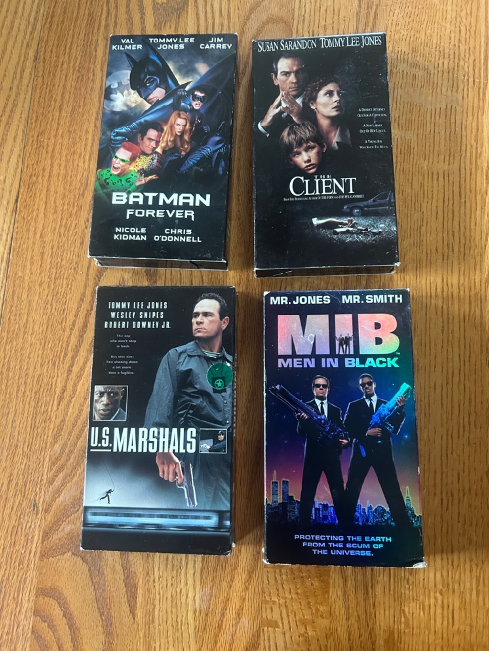 Tommy Lee jones movie classics vhs 
Tapes good condition